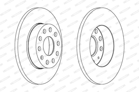 Диск тормозной SEAT TOLEDO, VW TOURAN, FERODO (DDF1276) Диск тормозной SEAT TOLEDO, VW TOURAN, FERODO (DDF1276)