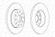 Диск тормозной SEAT TOLEDO, VW TOURAN, FERODO (DDF1276)