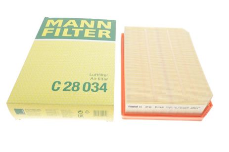 Воздушный фильтр, MERCEDES-BENZ GLB, MANN FILTER (C28034)