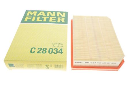 Воздушный фильтр, MERCEDES-BENZ GLB, MANN FILTER (C28034)