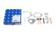 Монтажный комплект, компрессор, SUZUKI SPLASH, OPEL TIGRA, FISCHER (KT120015)
