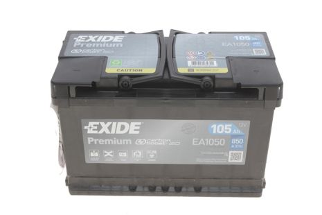 Стартерная аккумуляторная батарея, IVECO DAILY, EXIDE (EA1050)