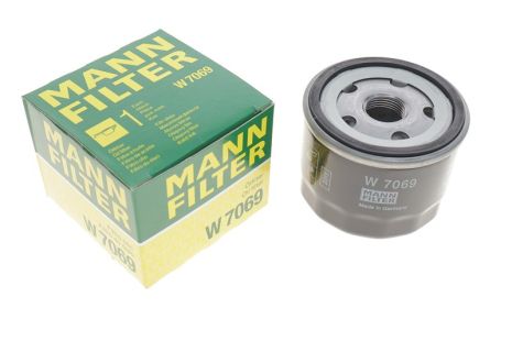 Масляный фильтр, SSANGYONG XLV, HONDA CIVIC, MANN FILTER (W7069)