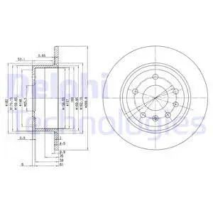 Диск тормозной VAUXHALL SENATOR, OPEL OMEGA, DELPHI (BG2381) Диск тормозной VAUXHALL SENATOR, OPEL OMEGA, DELPHI (BG2381)