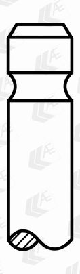 Выпускной клапан, MAHINDRA RENAULT, NISSAN KUBISTAR, AE (V91836) Выпускной клапан, MAHINDRA RENAULT, NISSAN KUBISTAR, AE (V91836)
