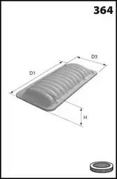 DP1110.10.0141 Drive+ - Фільтр повітря DP1110.10.0141 Drive+ - Фільтр повітря