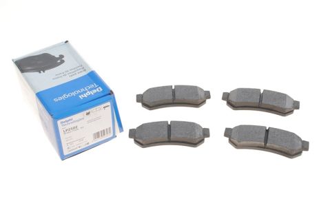 Комплект тормозных колодок, дисковый тормоз, DAEWOO GENTRA, MITSUBISHI OUTLANDER, DELPHI (LP2502)