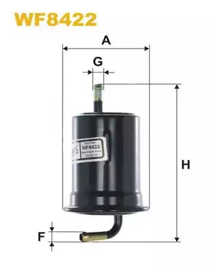 Фильтр топл. WF8422/PM912/4 (пр-во WIX-Filtron)