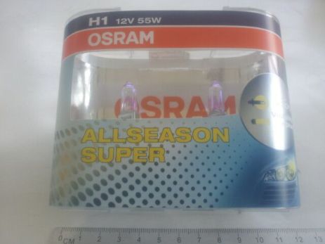 Лампа OSRAM H1 12v 55w All Season (64150 ALS) пара