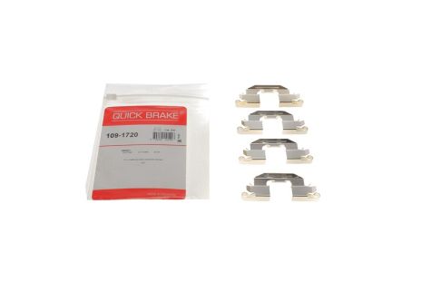 Комплектующие, колодки дискового тормоза, mazda CX-9, MAZDA CX-9, NISSAN PATHFINDER, QUICK BRAKE (1091720)