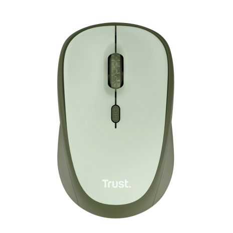 Мышь Trust Yvi Silent Eco Wireless Green (24552)