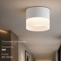 Точечный светильник Sirius RT558 White