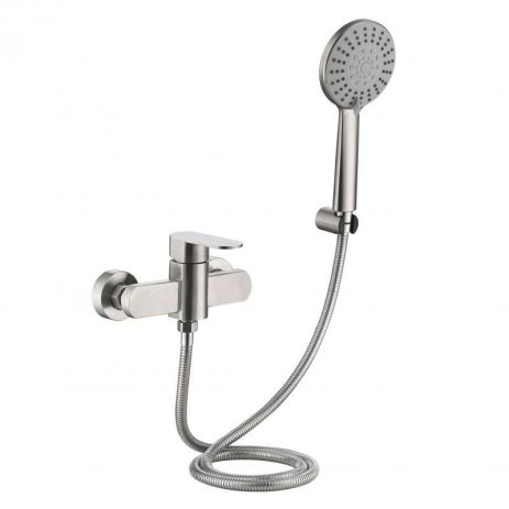Змішувач для душу Lidz Luna 010 (k35) LDLUN010NKS49191 Nickel