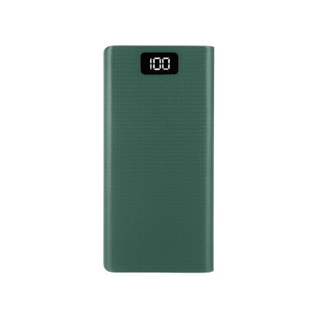 Корпус повербанка DIY C18 8x18650 (Up To 20000mAh) LED Number Display Type-C, Micro, 2xUSB out 10W, Torchlight, Green