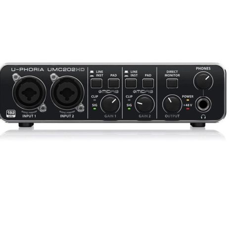 Аудіоінтерфейс Behringer UMC202HD