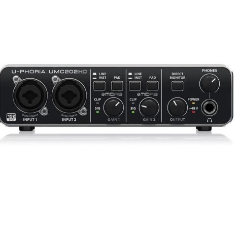 Аудиоинтерфейс Behringer UMC202HD
