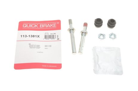 113-1381X QUICK BRAKE Направляющая суппорта (переднего/к-кт) VW T4 (Lucas)