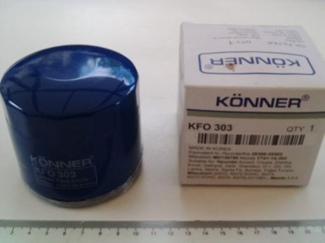 Фильтр масляный Hyundai/KIA, Konner (KFO-303) (26300-35502)