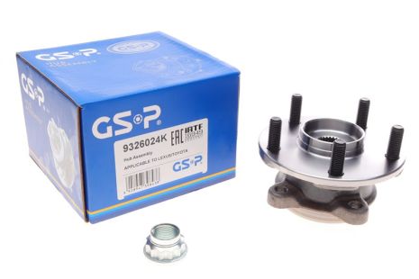 Комплект подшипника ступицы колеса, TOYOTA MARK, GSP (9326024K)