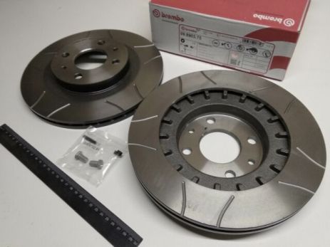 Диск тормозной ВАЗ 2112 (14") BREMBO MAX (09.8903.75), пара (2112-3501070)