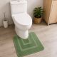 Коврик для туалета Vonaldy 50*60 см, резиновая основа, полипропилен, Турция.