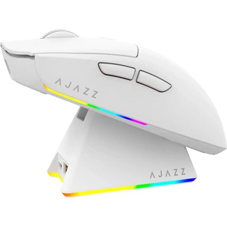 Миша бездротова ігрова Ajazz AJ139 V2 MC-3 Mod-White-3311