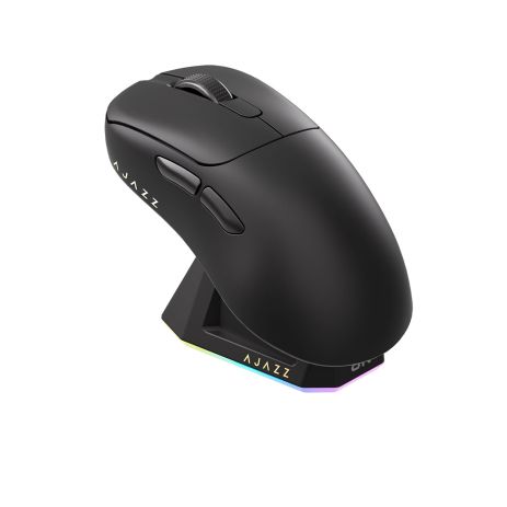 Миша бездротова ігрова Ajazz AJ179PRO -3 Mod-Black-3395-8K Charging Dock