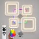 Люстра потолочная светодиодная с музыкальной колонкой и RGB подсветкой для большой гостиной и студии VALESO YZ
