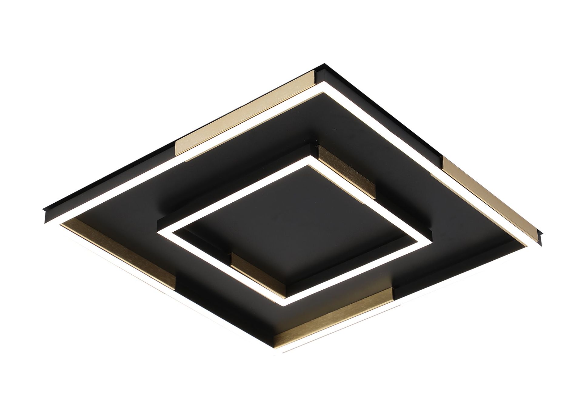 Потолочная люстра VALESO 3437/450 черная с золотом, LED 96W Потолочная люстра VALESO 3437/450 черная с золотом, LED 96W