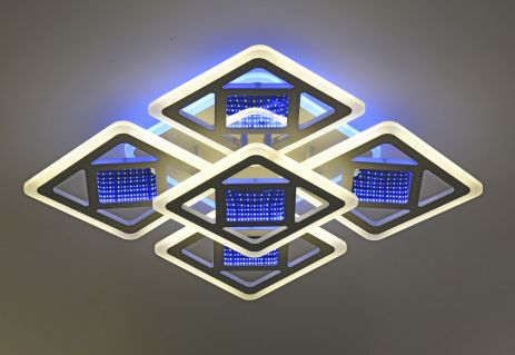 Потолочная люстра VALESO 55482/4+1 белая, LED