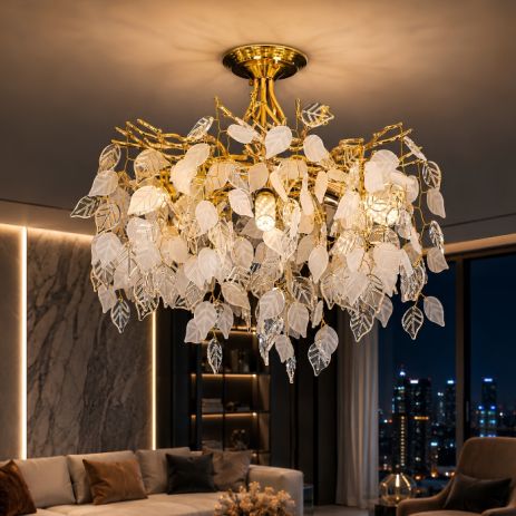 Золотая потолочная люстра VALESO 33026/460 на 6 ламп E14 Золотая потолочная люстра VALESO 33026/460 на 6 ламп E14