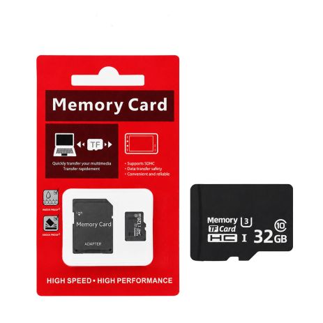 Карта памяти microSD 32GB Class 10 с SD адаптером для смартфона, MP3-плеера, видеорегистратора и детских часов Карта памяти microSD 32GB Class 10 с SD адаптером для смартфона, MP3-плеера, видеорегистратора и детских часов