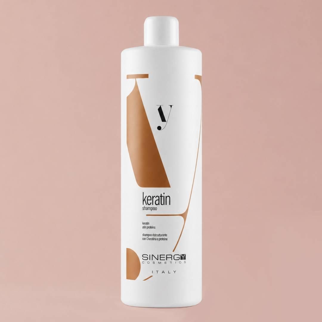 Шампунь Sinergy Keratin Shampoo Y 4.1 для реконструкции поврежденных волос с кератином, 500 мл Шампунь Sinergy Keratin Shampoo Y 4.1 для реконструкции поврежденных волос с кератином, 500 мл
