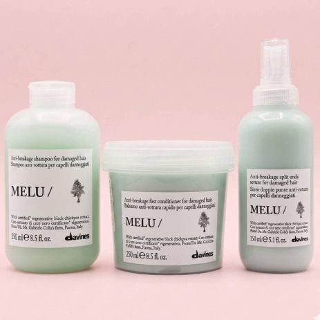 Набор Davines Melu TRIO шампунь, кондиционер и сыворотка для предотвращения ломкости волос, 2х250+150 мл Набор Davines Melu TRIO шампунь, кондиционер и сыворотка для предотвращения ломкости волос, 2х250+150 мл