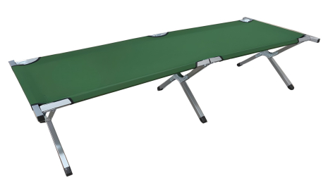 Кровать раскладная туристическая Malatec до 120 кг, кемпинговая раскладушка