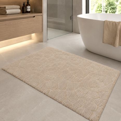 Килимок для ванної кімнати Vonaldi Elite 2780/darkbeige70003, 80х120 см