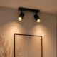 Чорний спот VALESO INN-23192BK на 2 плафони Чорний спот VALESO INN-23192BK на 2 плафони