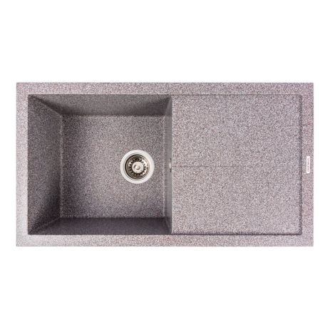 Гранитная кухонная мойка VALESO SOLID 7843 матовая Микс