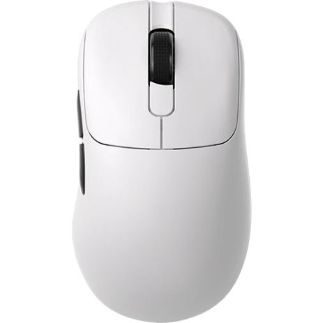 Мышь беспроводная игровая Ajazz AJ179 APEX -3 Mod-White-3950-8K Charging Dock
