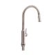 Смеситель для кухни Qtap Baruska с выдвижным изливом QTBAR9137103UN Brushed Nickel PVD Смеситель для кухни Qtap Baruska с выдвижным изливом QTBAR9137103UN Brushed Nickel PVD
