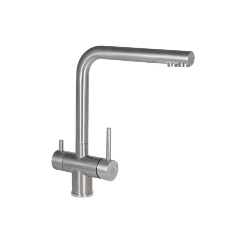 Змішувач для кухні Lidz Aria 020F1 (k35) LDARI020F1NKS43359 Nickel Змішувач для кухні Lidz Aria 020F1 (k35) LDARI020F1NKS43359 Nickel