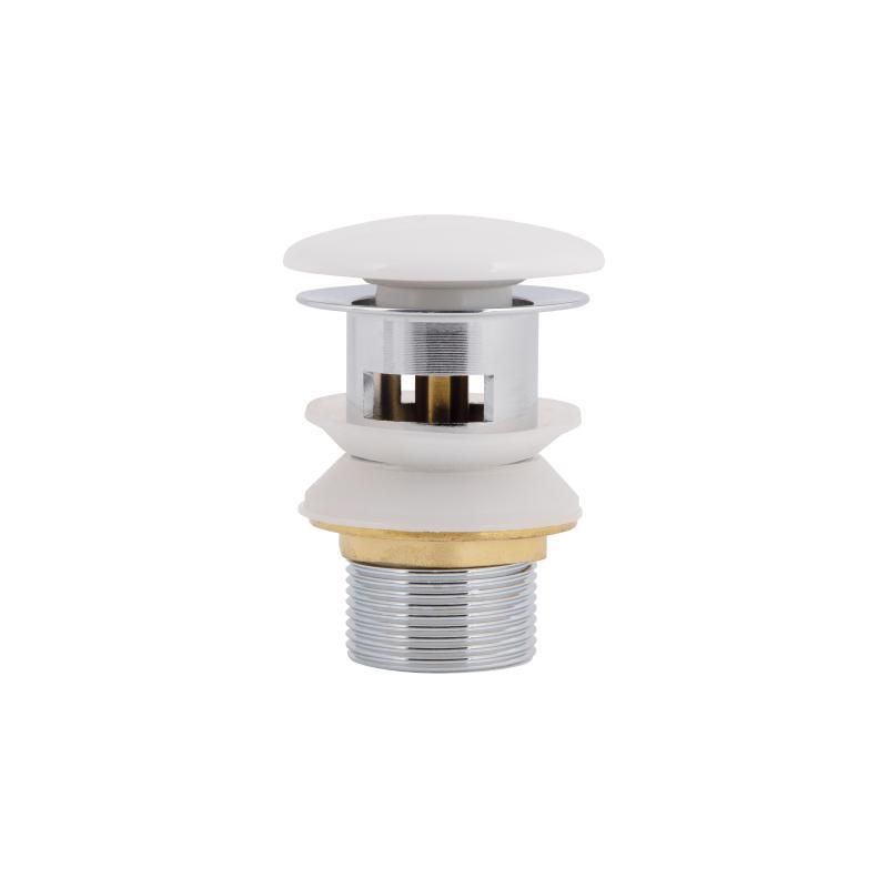 Qtap Pop-up Донний клапан для біде з переливом 70х70х227.5mm White Qtap Pop-up Донний клапан для біде з переливом 70х70х227.5mm White