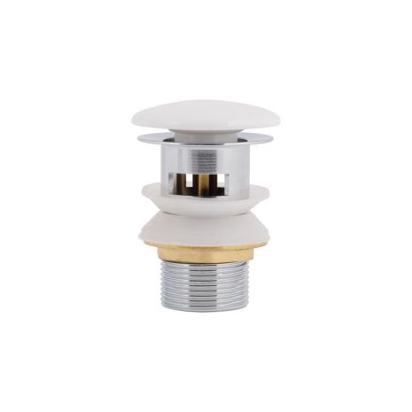 Qtap Pop-up Донный клапан для биде с переливом 70х70х227.5mm White Qtap Pop-up Донный клапан для биде с переливом 70х70х227.5mm White