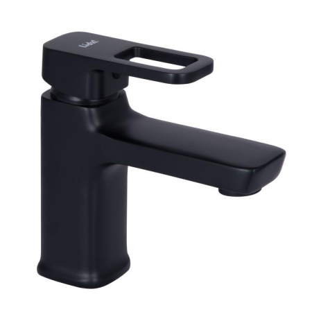 Змішувач для раковини Lidz Wawel 001 (k35) LDWAW001BLA45392 Black Змішувач для раковини Lidz Wawel 001 (k35) LDWAW001BLA45392 Black