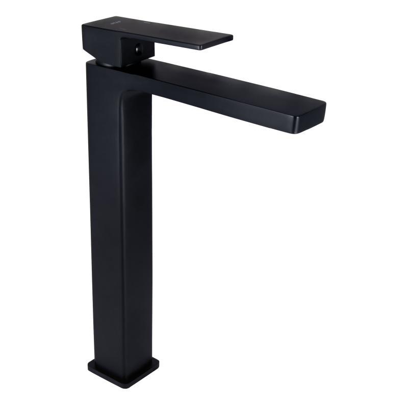 Змішувач для раковини Qtap Gemini високий QTGEM269BLM45678 Black Matt Змішувач для раковини Qtap Gemini високий QTGEM269BLM45678 Black Matt