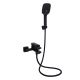 Змішувач для ванни Qtap Gemini (з душовим гарнітуром) QTGEM259BLM45682 Black Matt Змішувач для ванни Qtap Gemini (з душовим гарнітуром) QTGEM259BLM45682 Black Matt