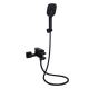 Змішувач для ванни Qtap Gemini (з душовим гарнітуром) QTGEM259BLM45682 Black Matt Змішувач для ванни Qtap Gemini (з душовим гарнітуром) QTGEM259BLM45682 Black Matt