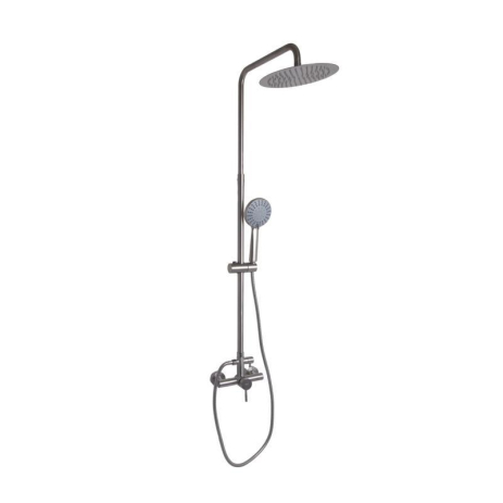 Душова система для душу Lidz Aria 1020 на два споживачі (k35) LDARI1020NKS46114 Nickel Душова система для душу Lidz Aria 1020 на два споживачі (k35) LDARI1020NKS46114 Nickel