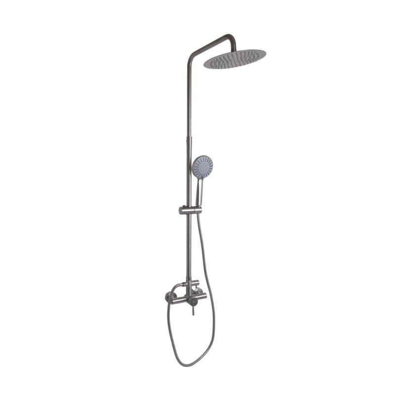 Душова система для душу Lidz Aria 1020 на два споживачі (k35) LDARI1020NKS46114 Nickel Душова система для душу Lidz Aria 1020 на два споживачі (k35) LDARI1020NKS46114 Nickel