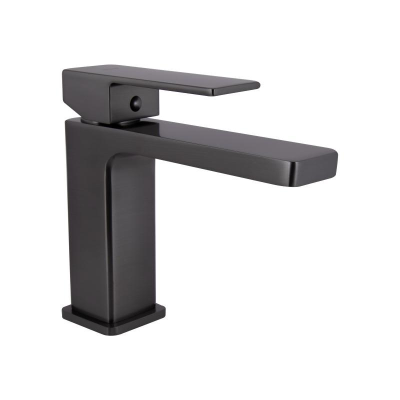 Змішувач для раковини Qtap Gemini QTGEM270GMB45676 Gunmetal Black PVD Змішувач для раковини Qtap Gemini QTGEM270GMB45676 Gunmetal Black PVD